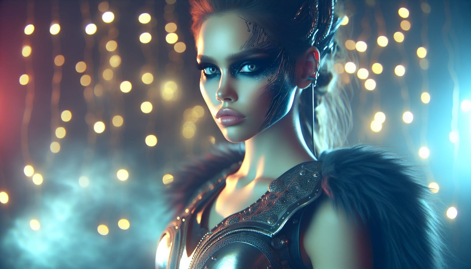 Biopunk Valkyrie Concept Art in 8k Resolution