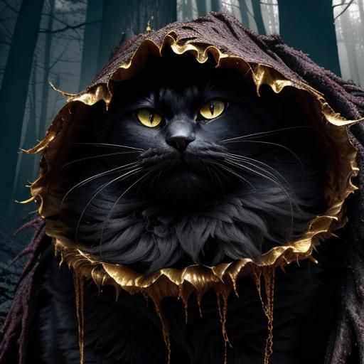 Eldritch Garfield: Cosmic Horror Film Still