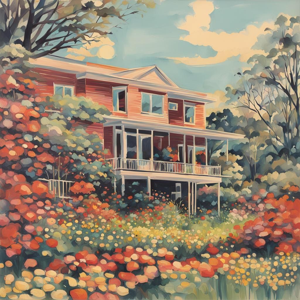 Illustration in Style of Sarah Maycock