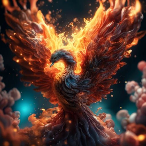 Soaring Fire Bird