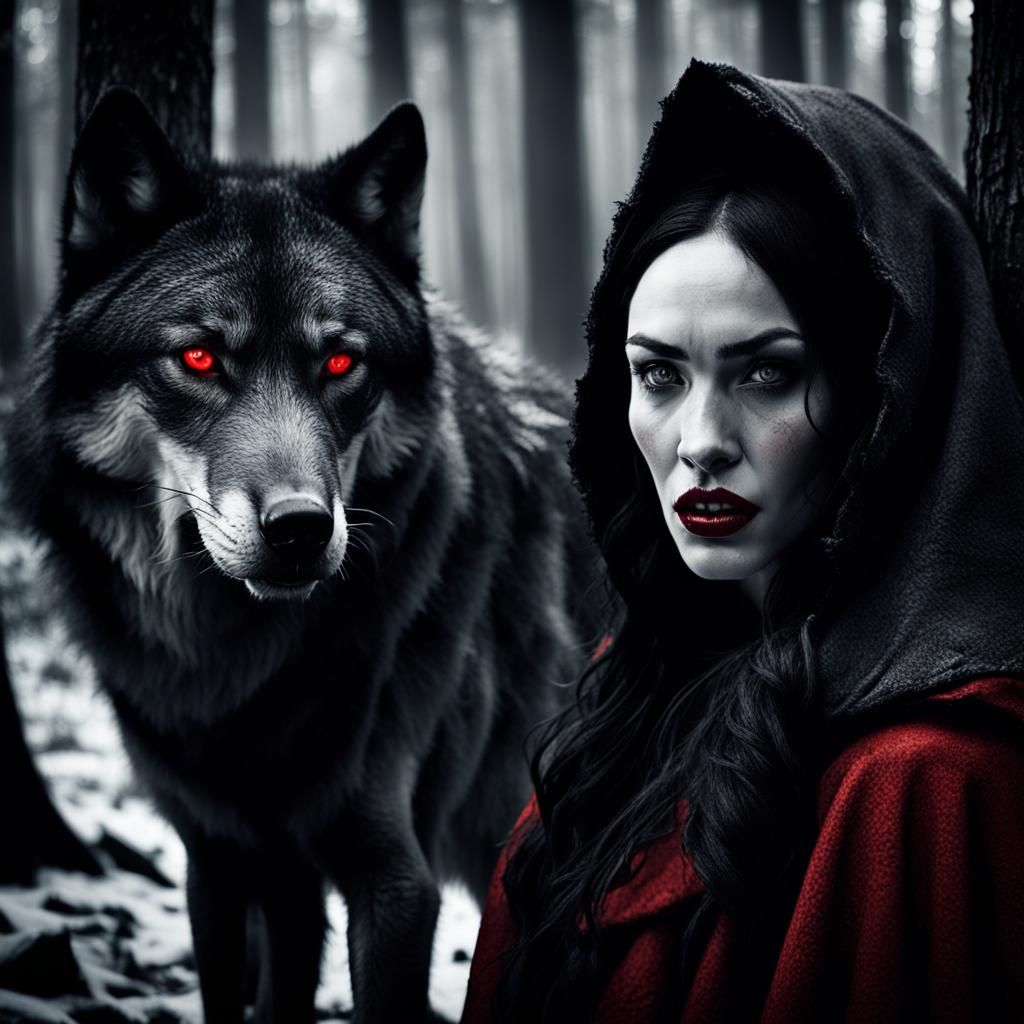 Sinister look of Megan Fox. 😋