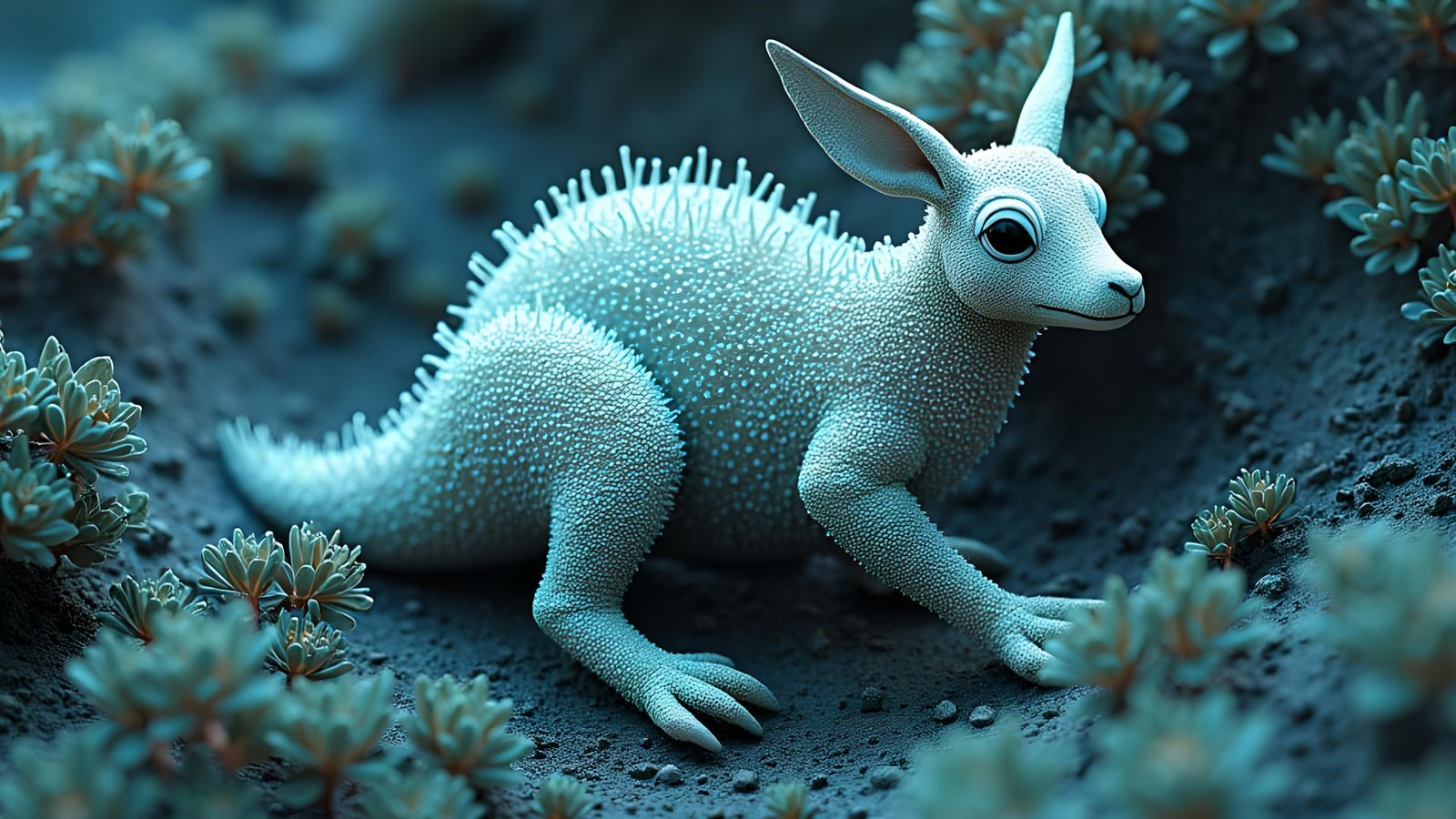 Anthropomorphic Lyrebird with Celtic Filigree and Quantum Ze...