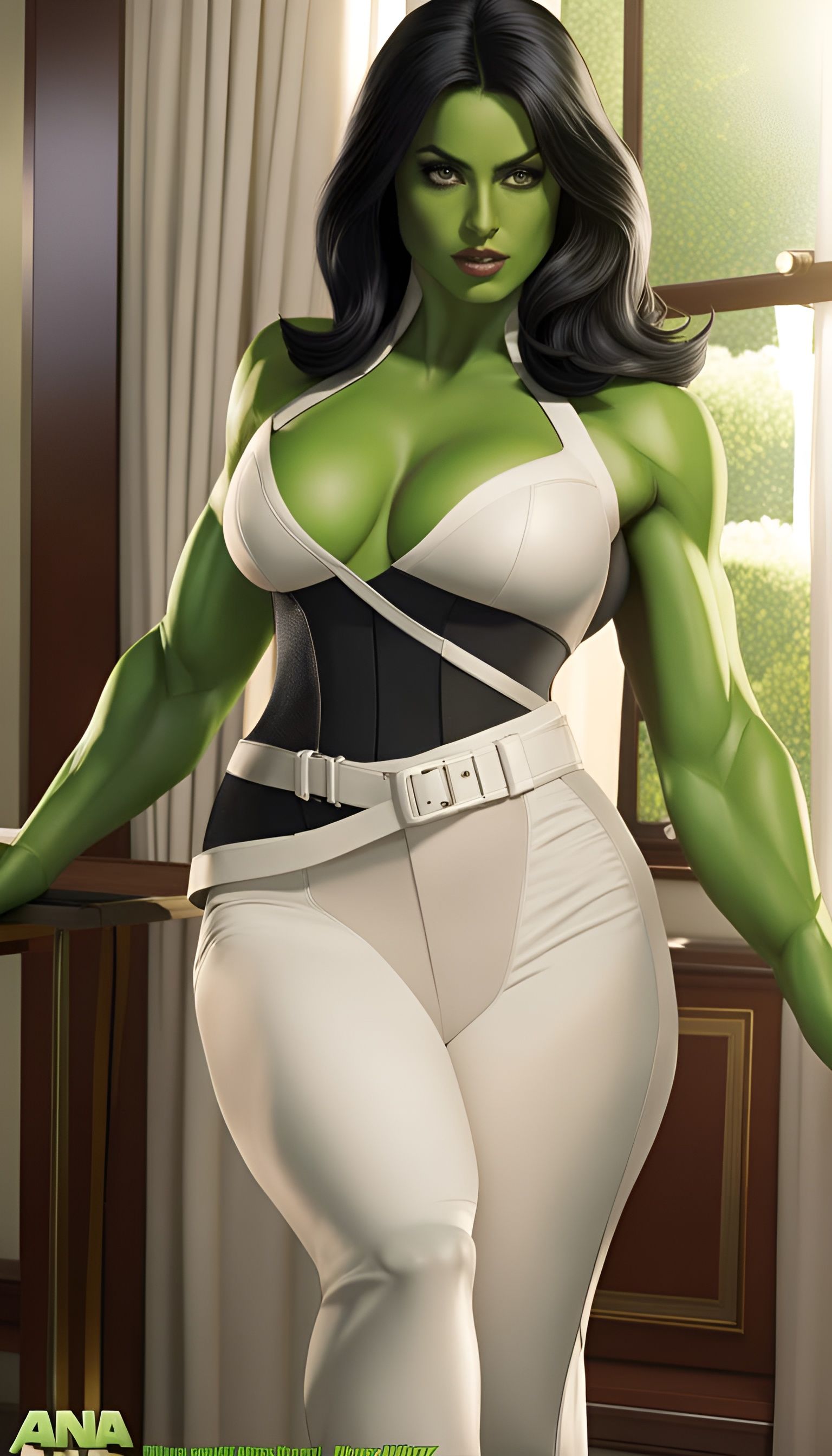 Ana De Armas as She-Hulk in Ultra Definition