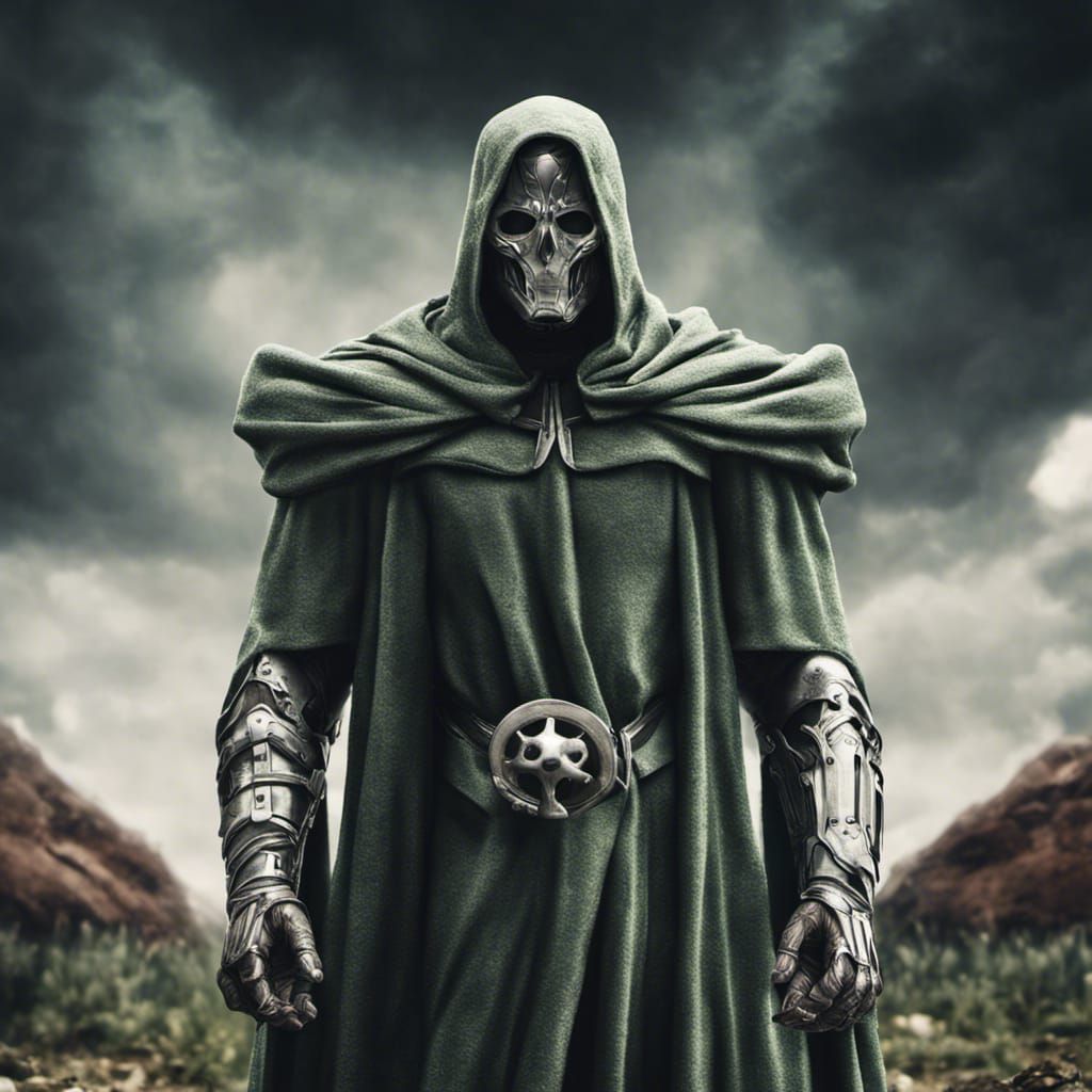 Mushroom-Based Victor Von Doom in HDR