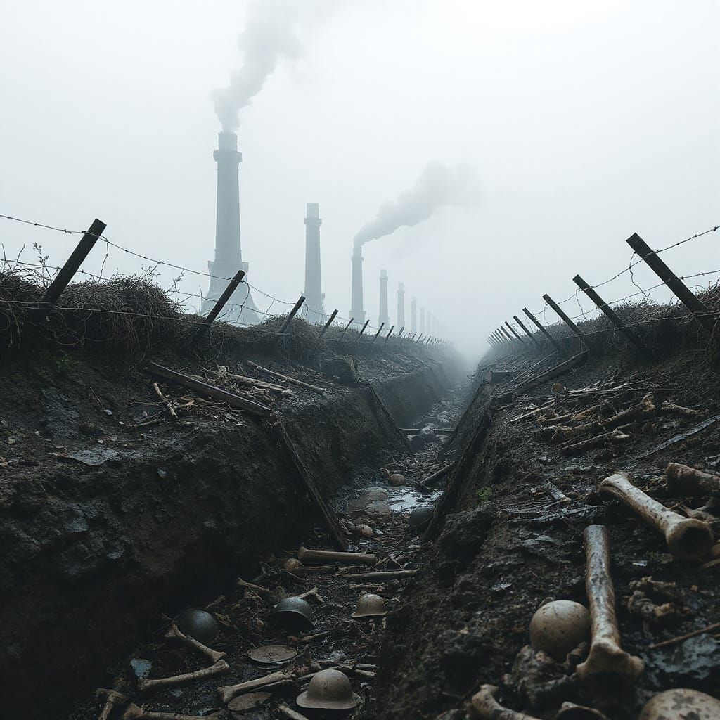 War-Torn Landscapes in a Twisted Reality