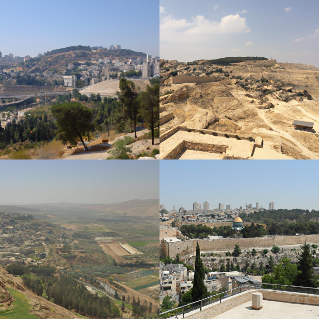 AI Interpretation of Israel