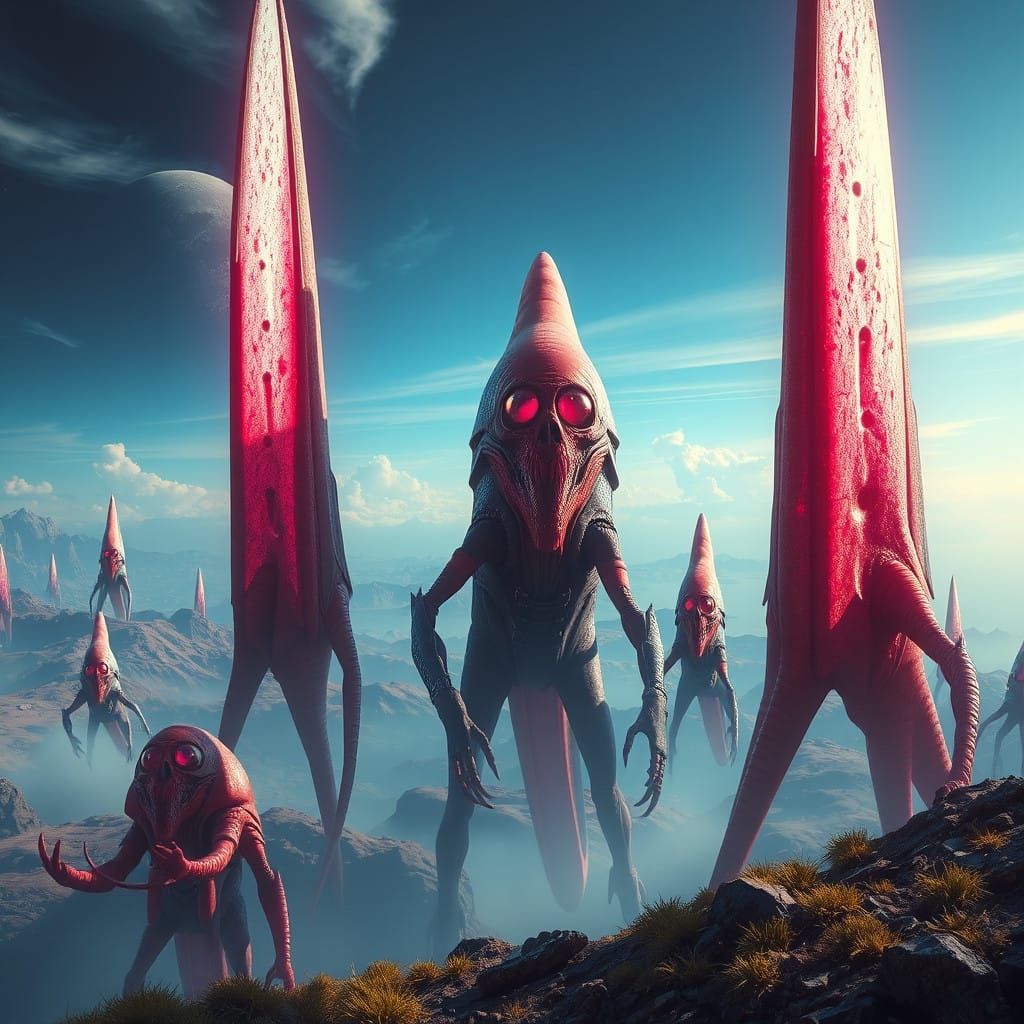 Epic Sci-Fi Alien Creatures in a Cinematic, Hyper-Realistic ...