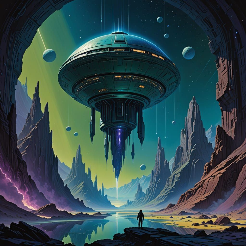 Lone Space Traveler Discovers Ancient Alien Artifact in the ...