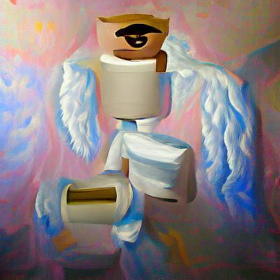 Abstract Image Generated from Simple Prompt