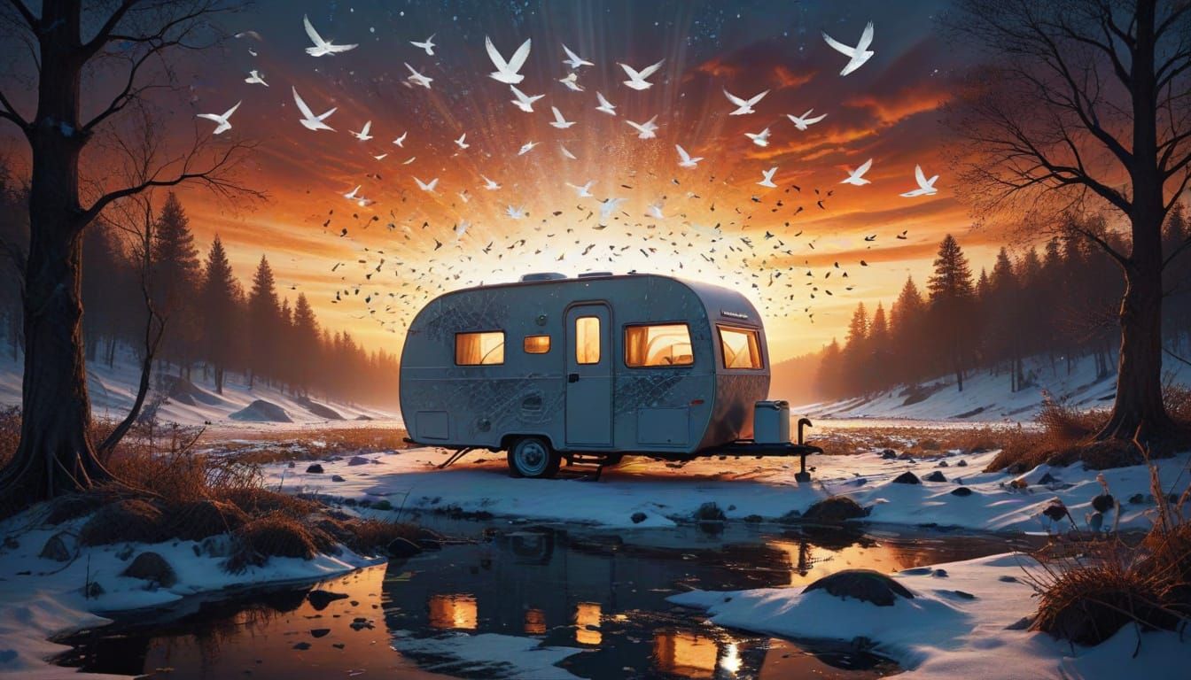 Winter Wonderland in Cosmic Perspective