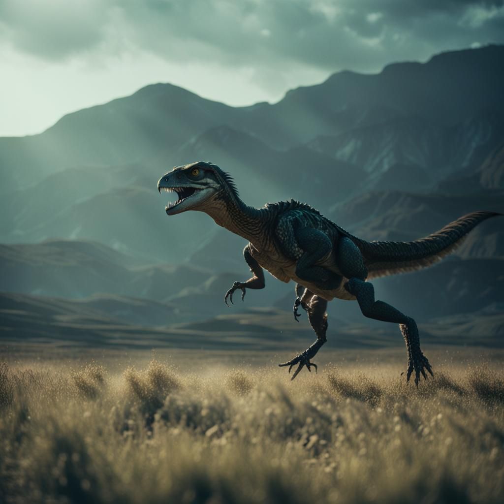 Dramatic Fantasy Concept Art in Cinematic Style