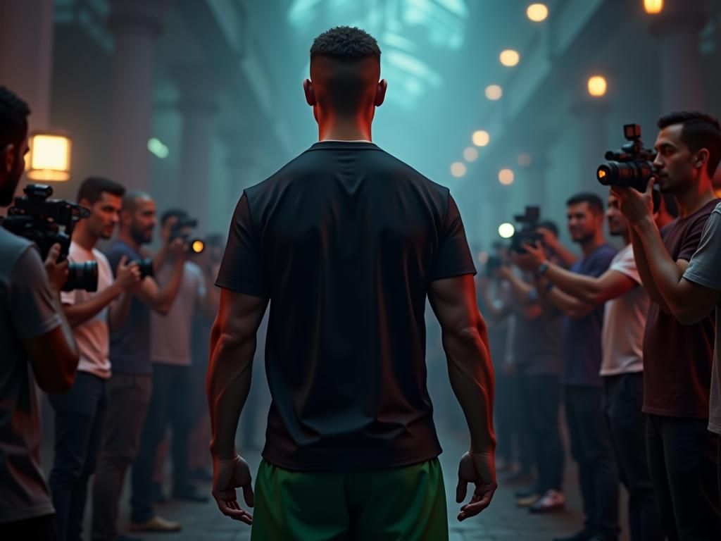 Gym Instructor's Paparazzi Moment in 8k