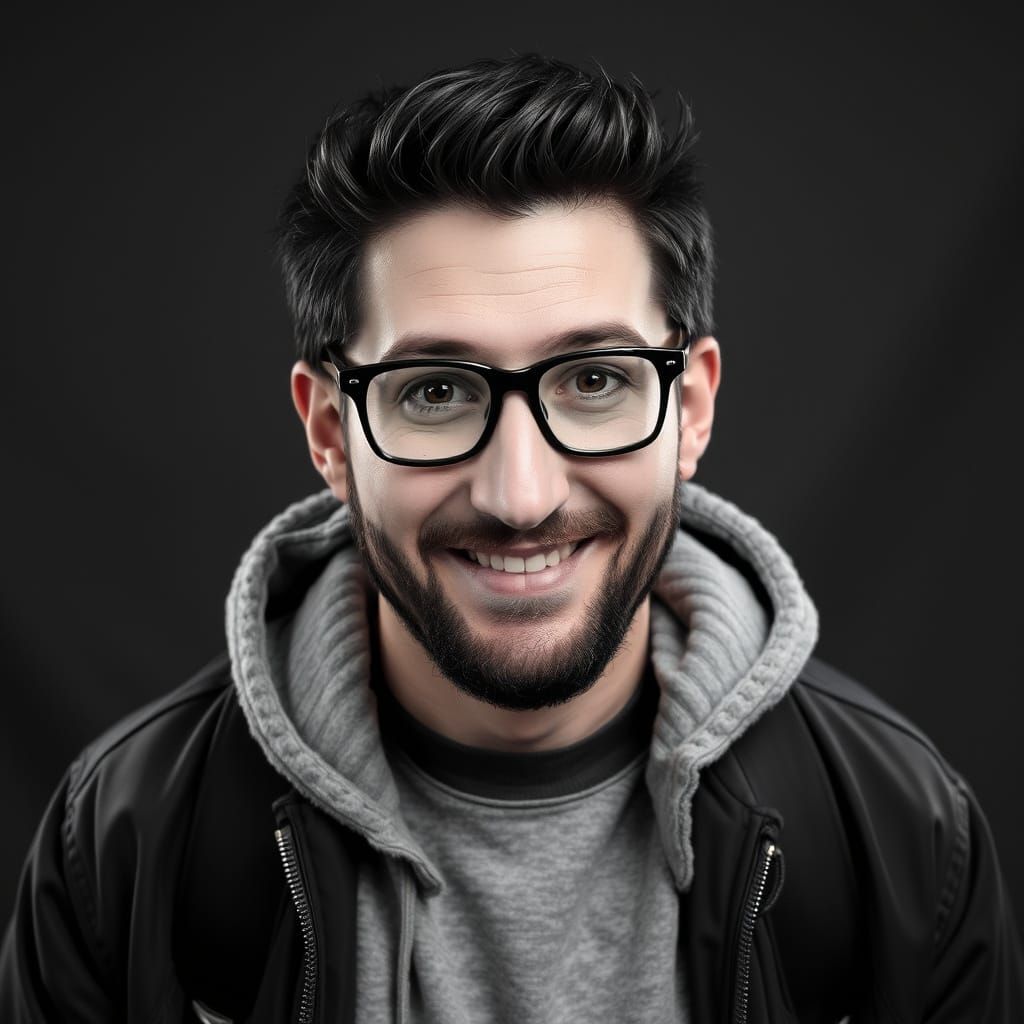 Markiplier Portrait in Digital Art