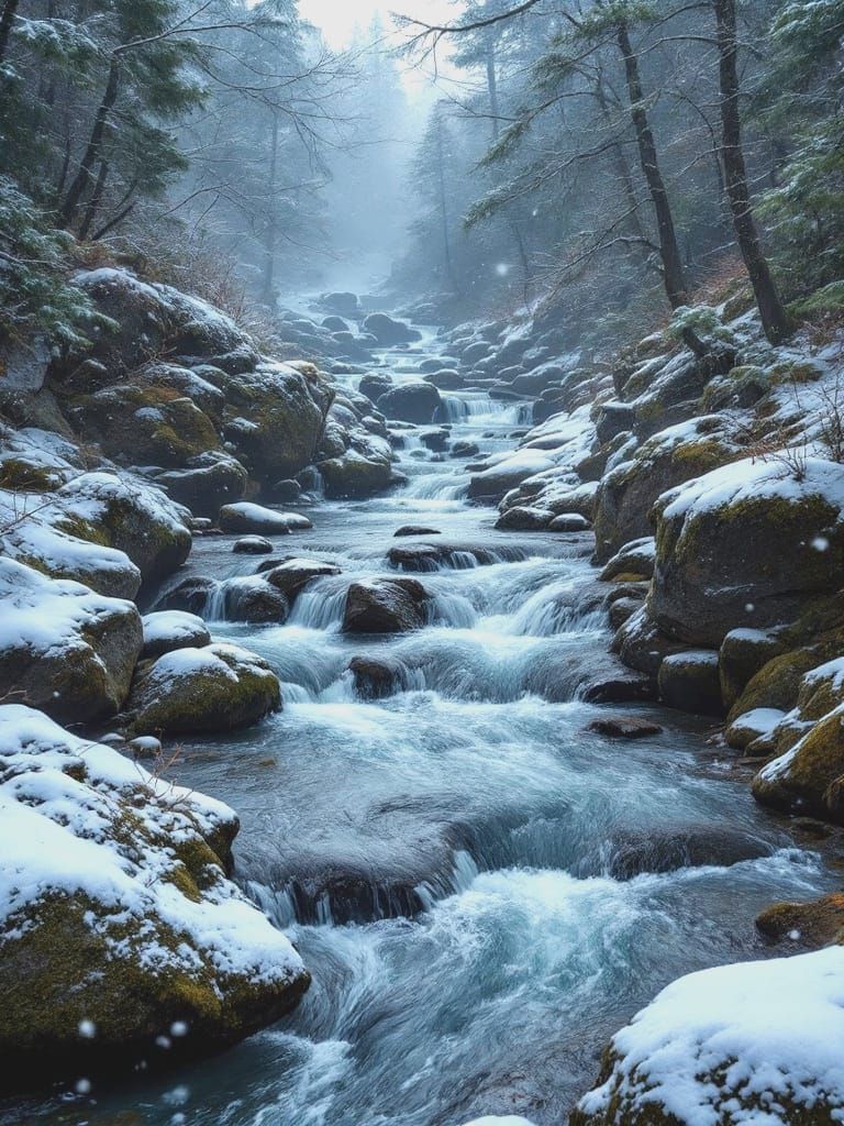 Whirlpools in Winter Wonderland