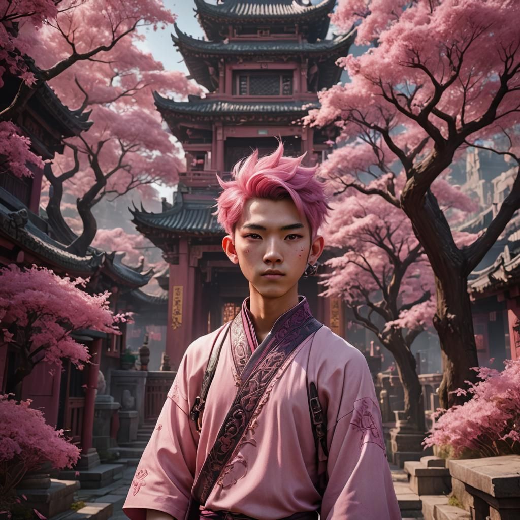 Xianxia Style Portrait of a Beautiful Boy