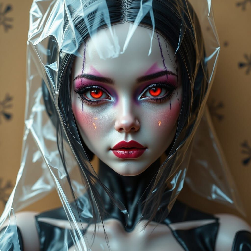Cyborg Super Villain Doll Exudes Menace and Technological Ad...