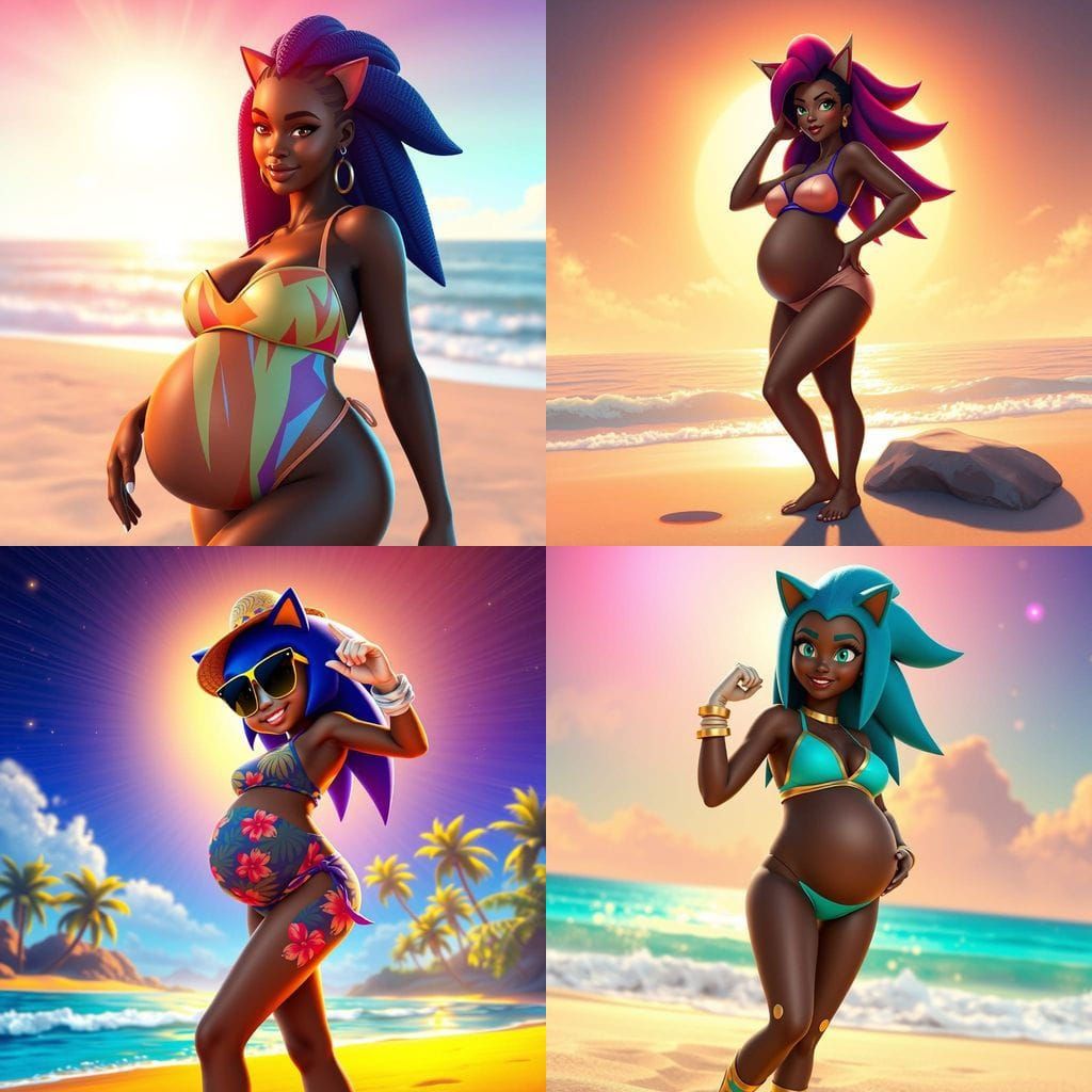 Sonic the Hedgehog's Tropical Oasis