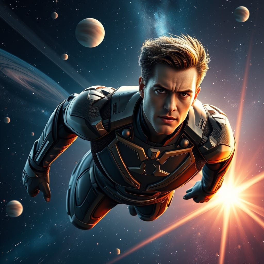 Marvel Superhero Soars Through the Cosmos in Stunning Cinema...
