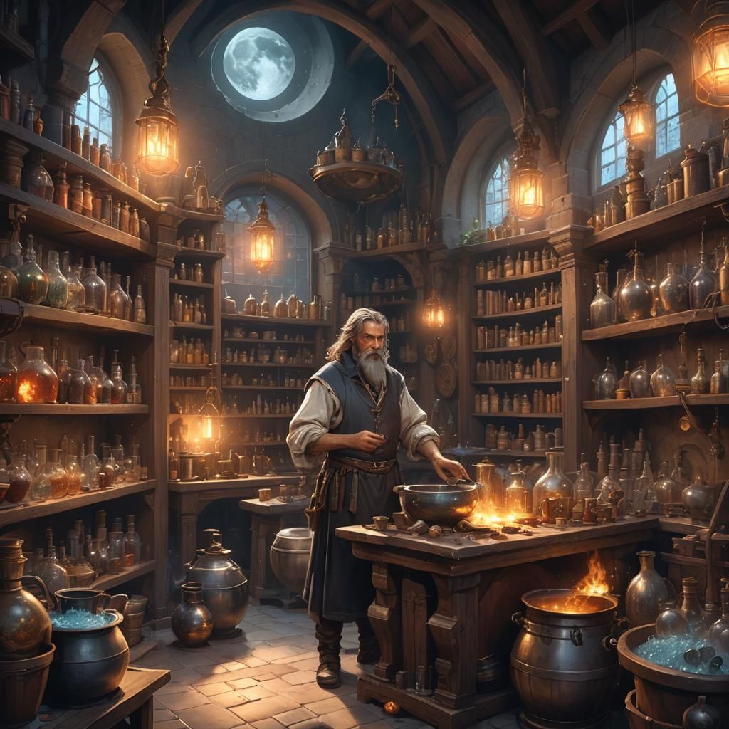Old alchemist