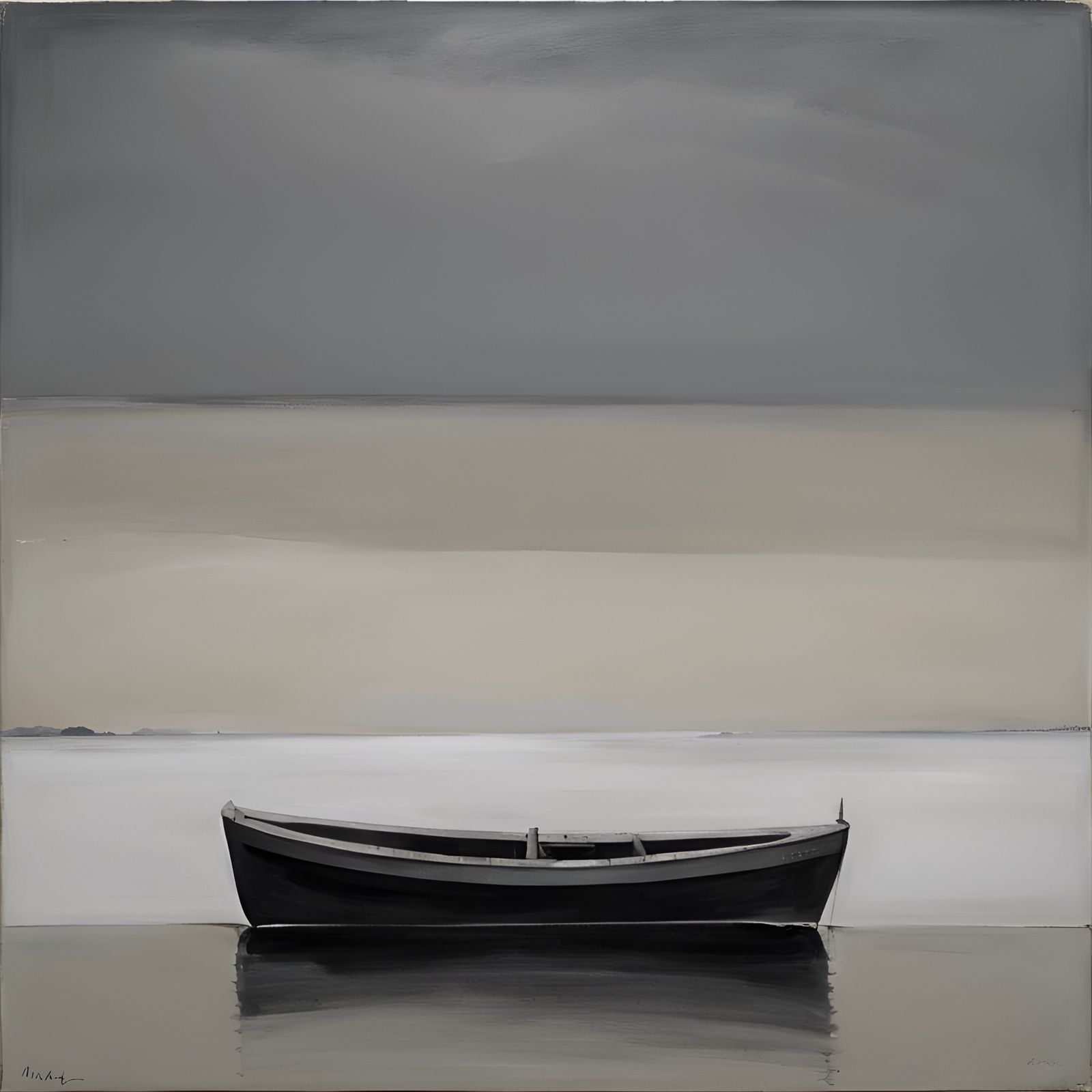 The Boat (Monochromatic: 50 Shades of Grey)