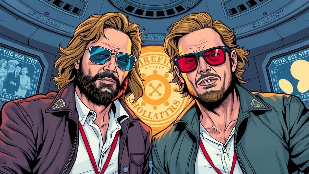 Virtual Content Directors in Comic Book Style