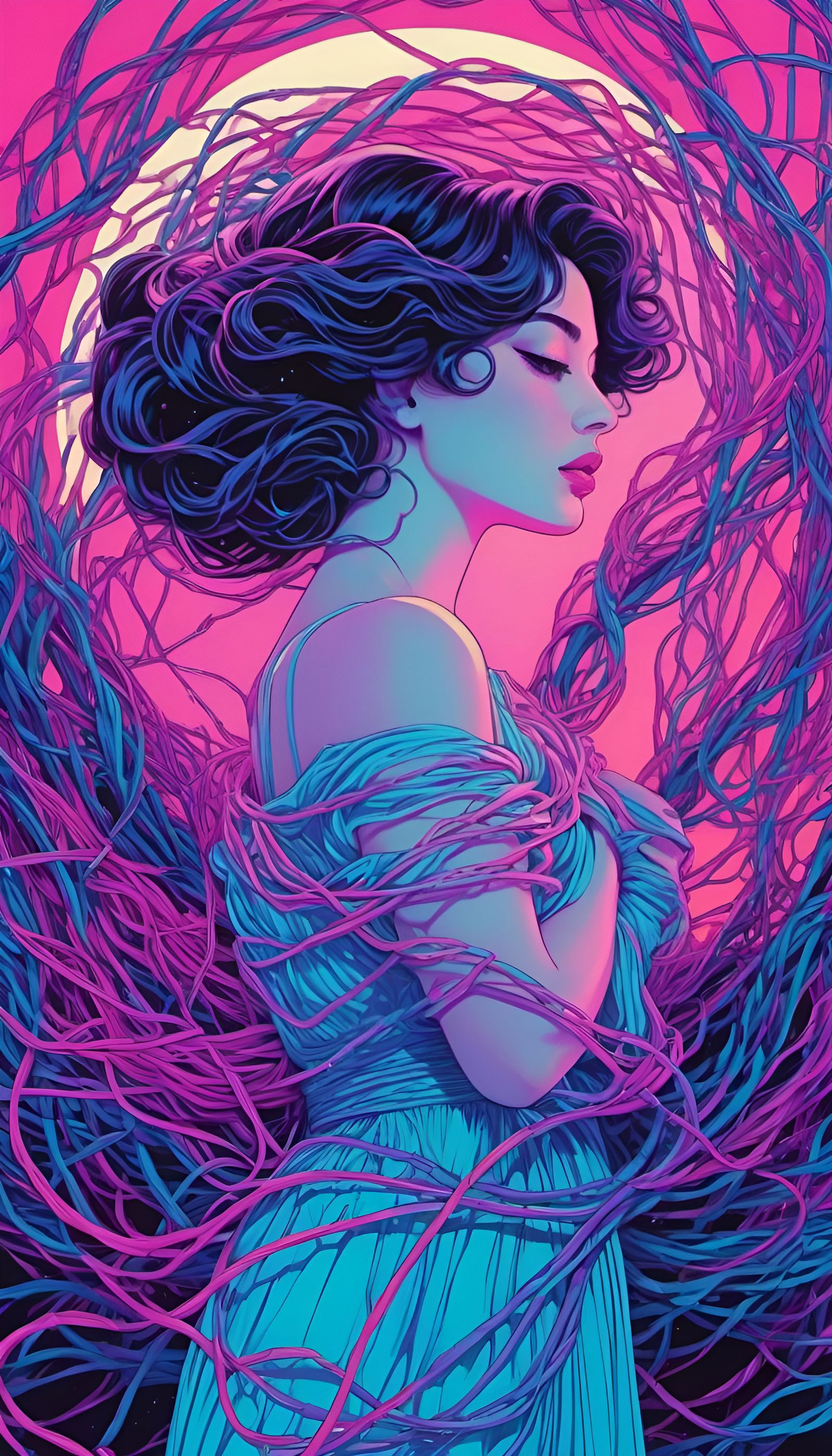 beautiful woman potrait - 20240124