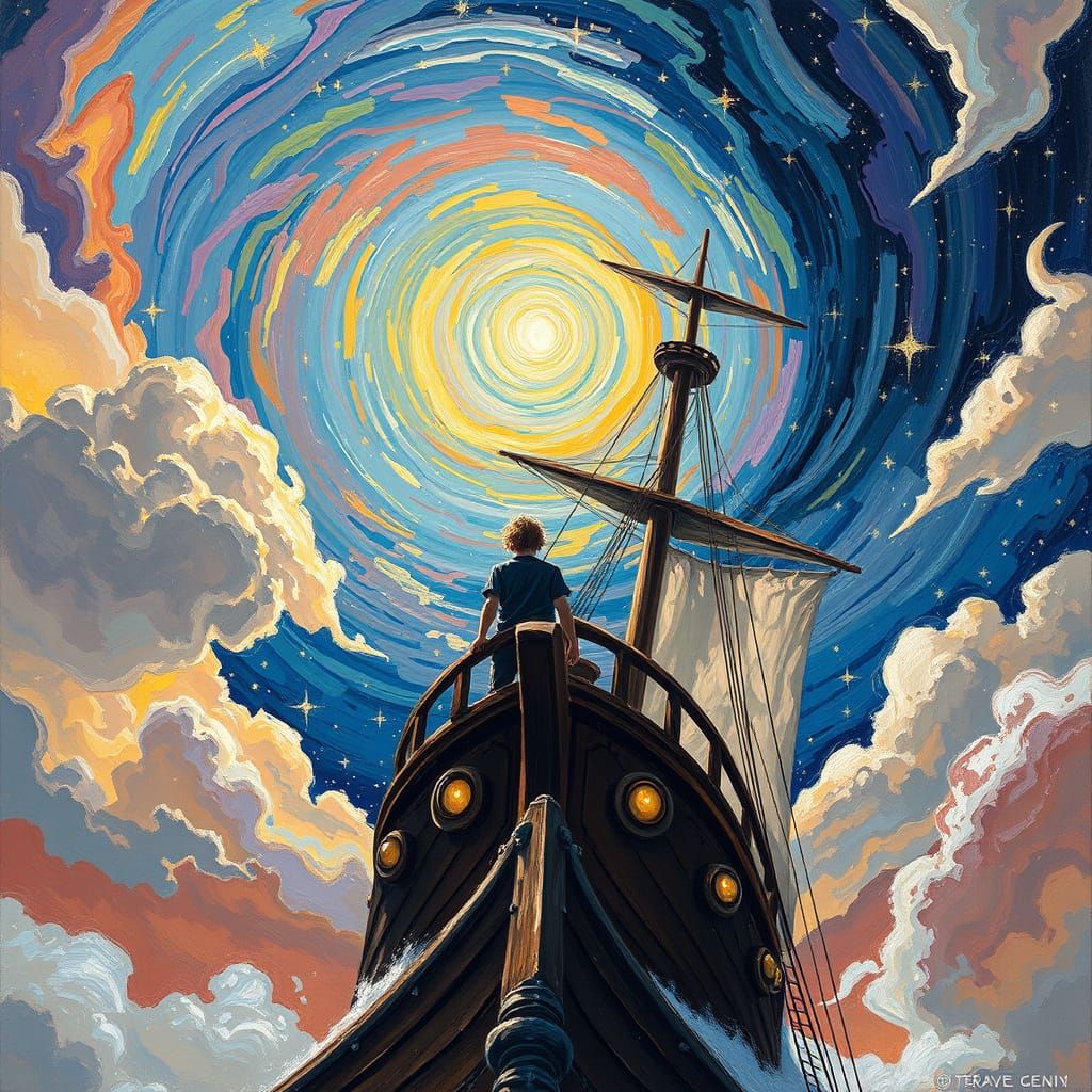 Heroic Spacefaring Captain at the Helm of the RLS Legacy