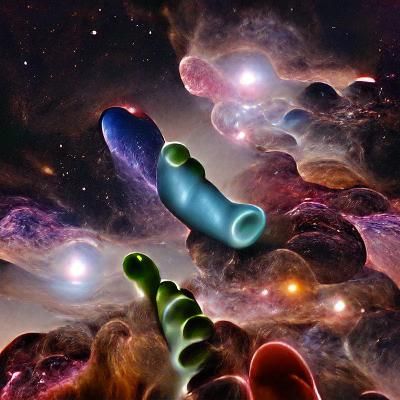 Abstract Phallic Form in a Cosmic Universe