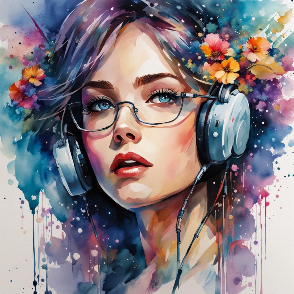 Grooven to flowery music