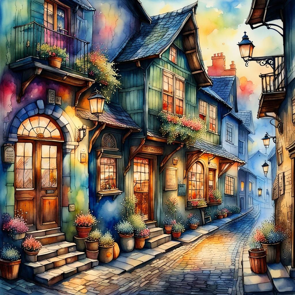 Old and Narrow Little Street