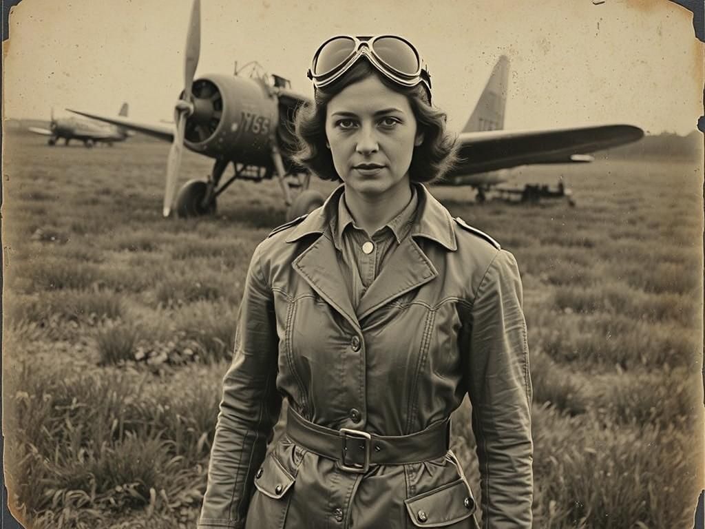 Female aviator 3