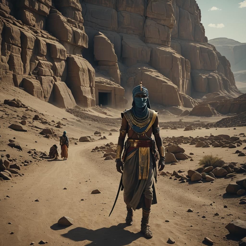 Manukre Khemet: Cinematic Film Still