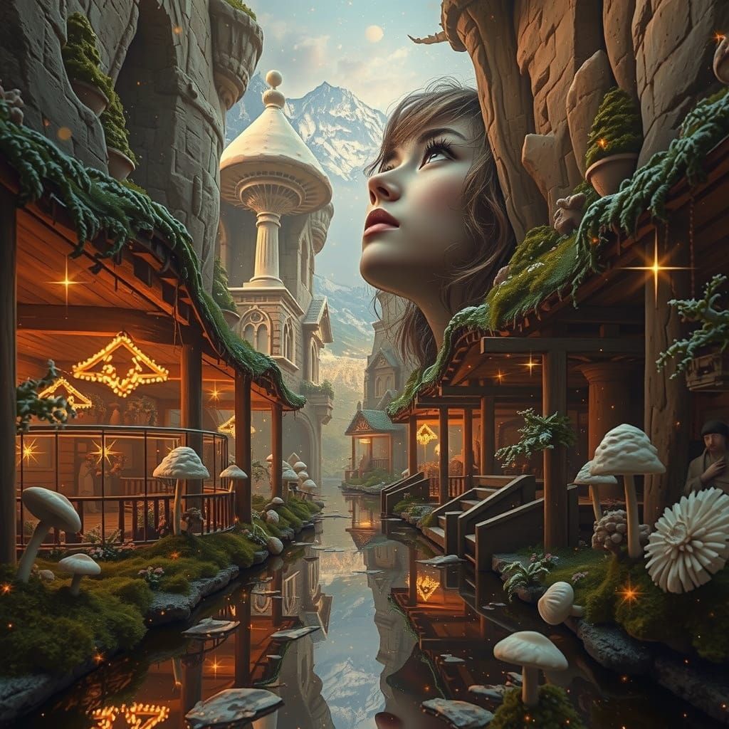 Ethereal Beauty in Winter Wonderland