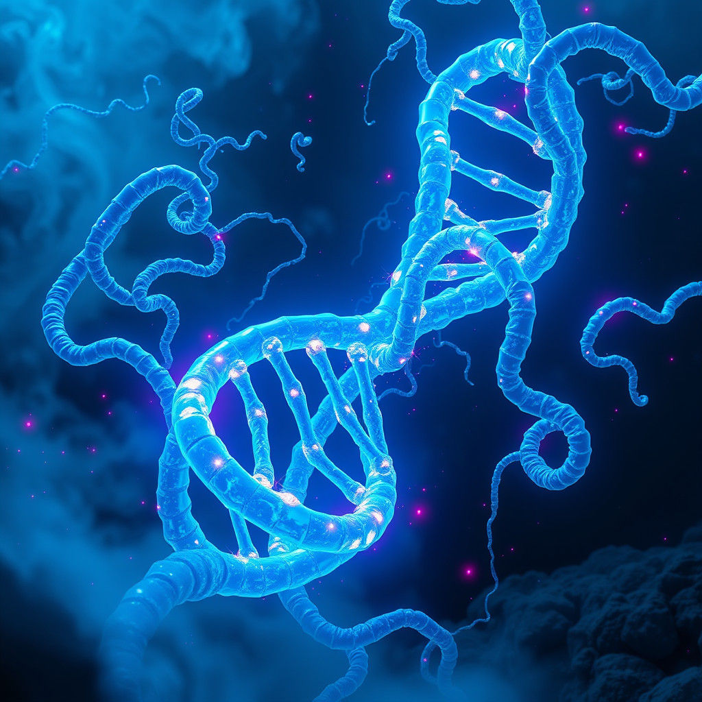 Chromosomes Invading DNA in Biomechanical Style