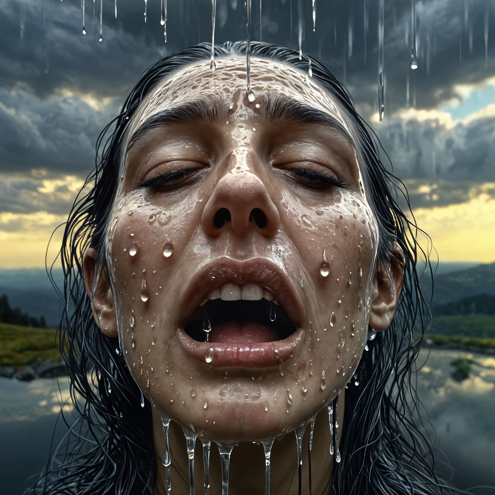 Surreal Spacetime Reality with Fractal Elements