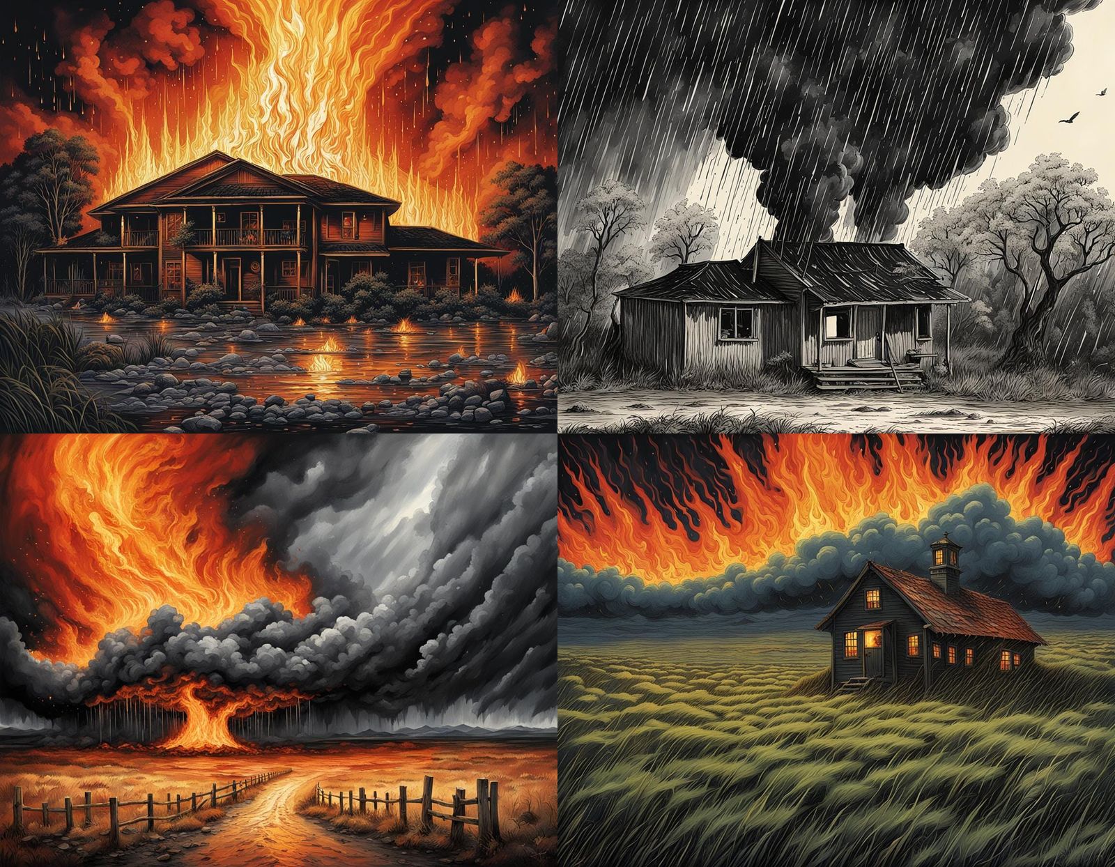 Infernal Skies: Fire Rains Down