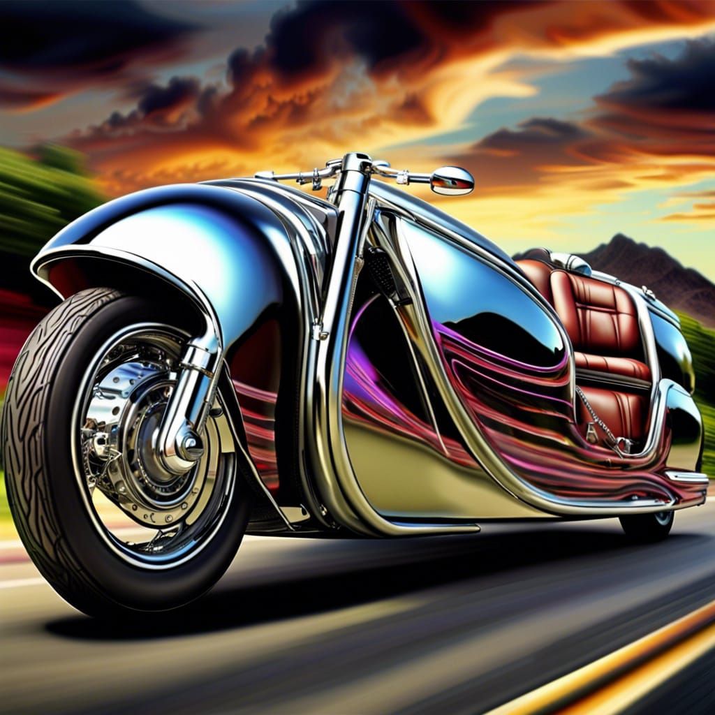 Convertible motorcycle limo 🏍️