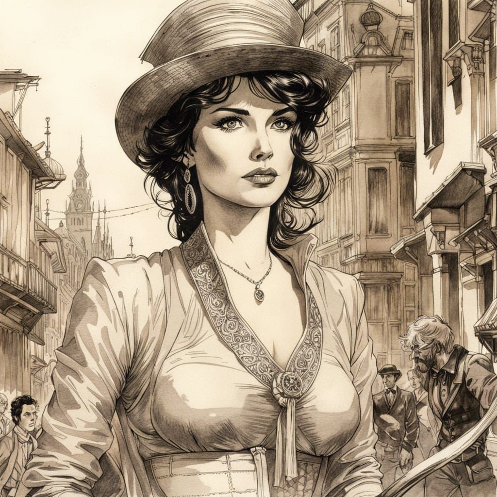 Mystérieuse parisienne