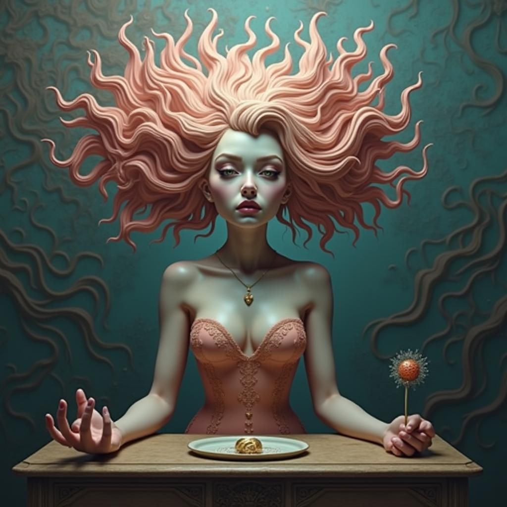 Magnificent Masterpiece Portrait in Dark Fantasy Style