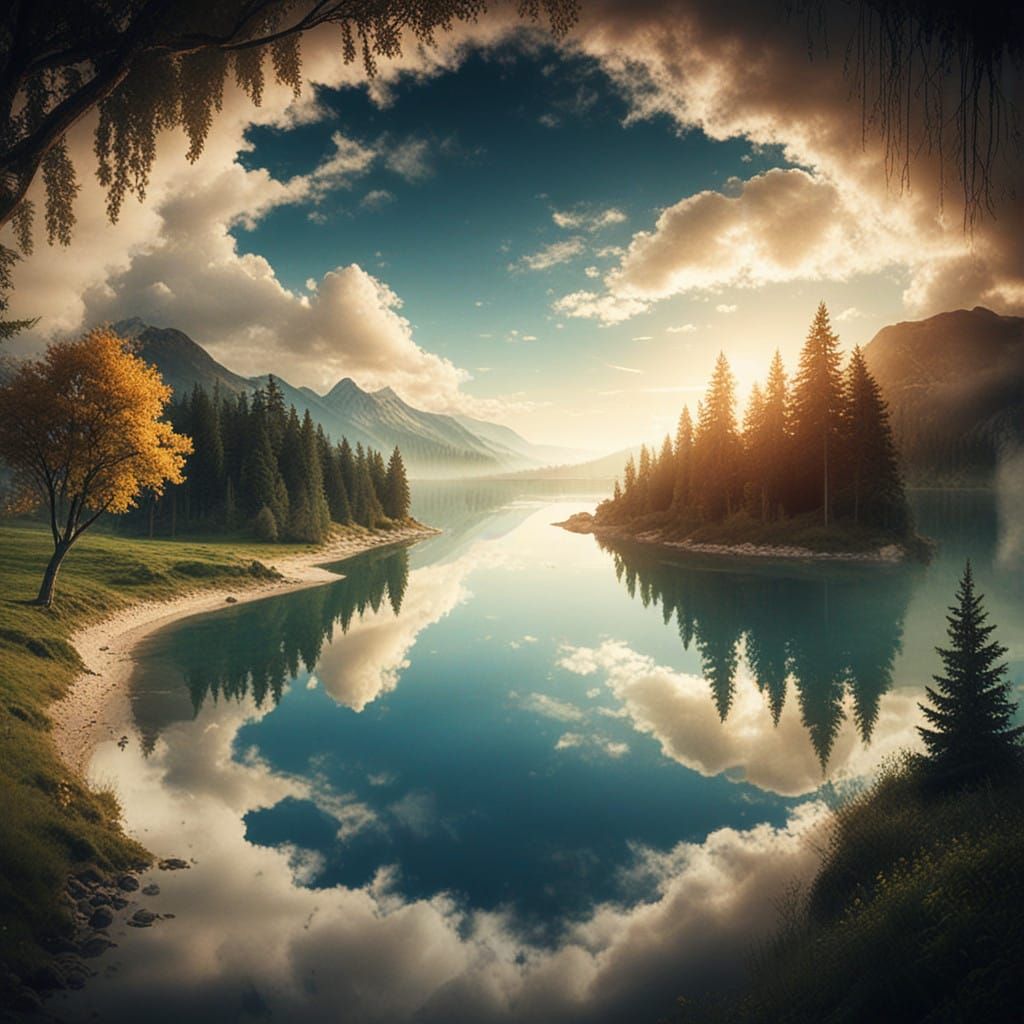 Ethereal Landscape of Melancholy