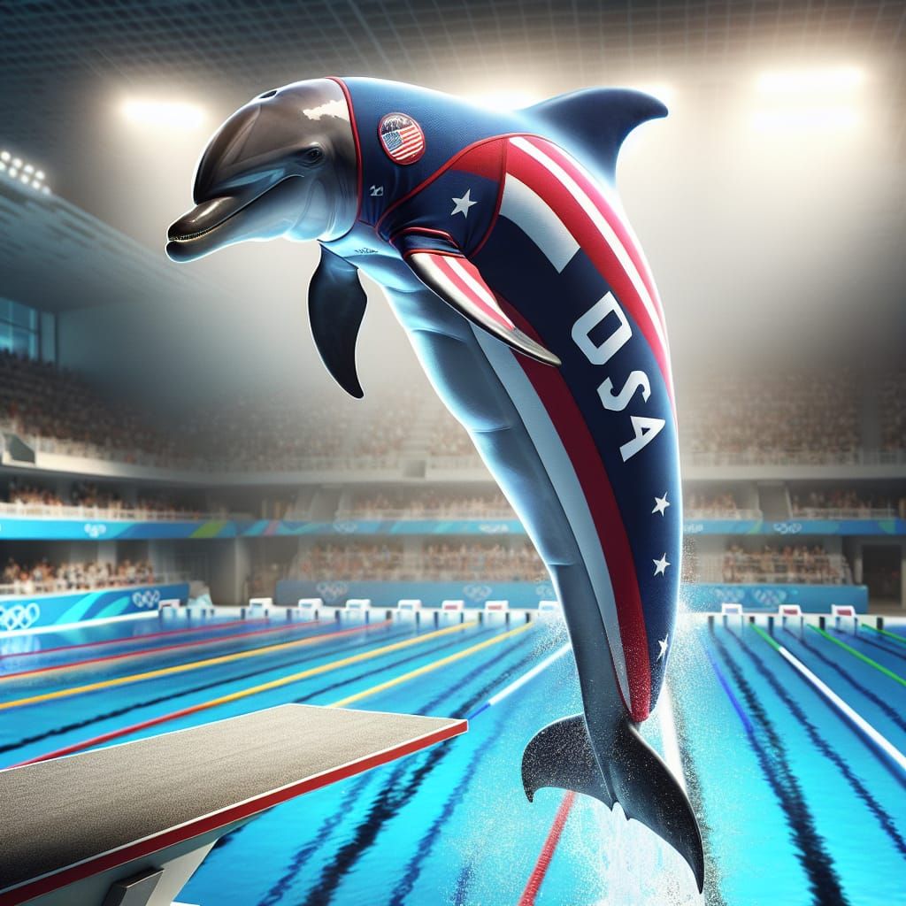 Dolphin High Dive #2