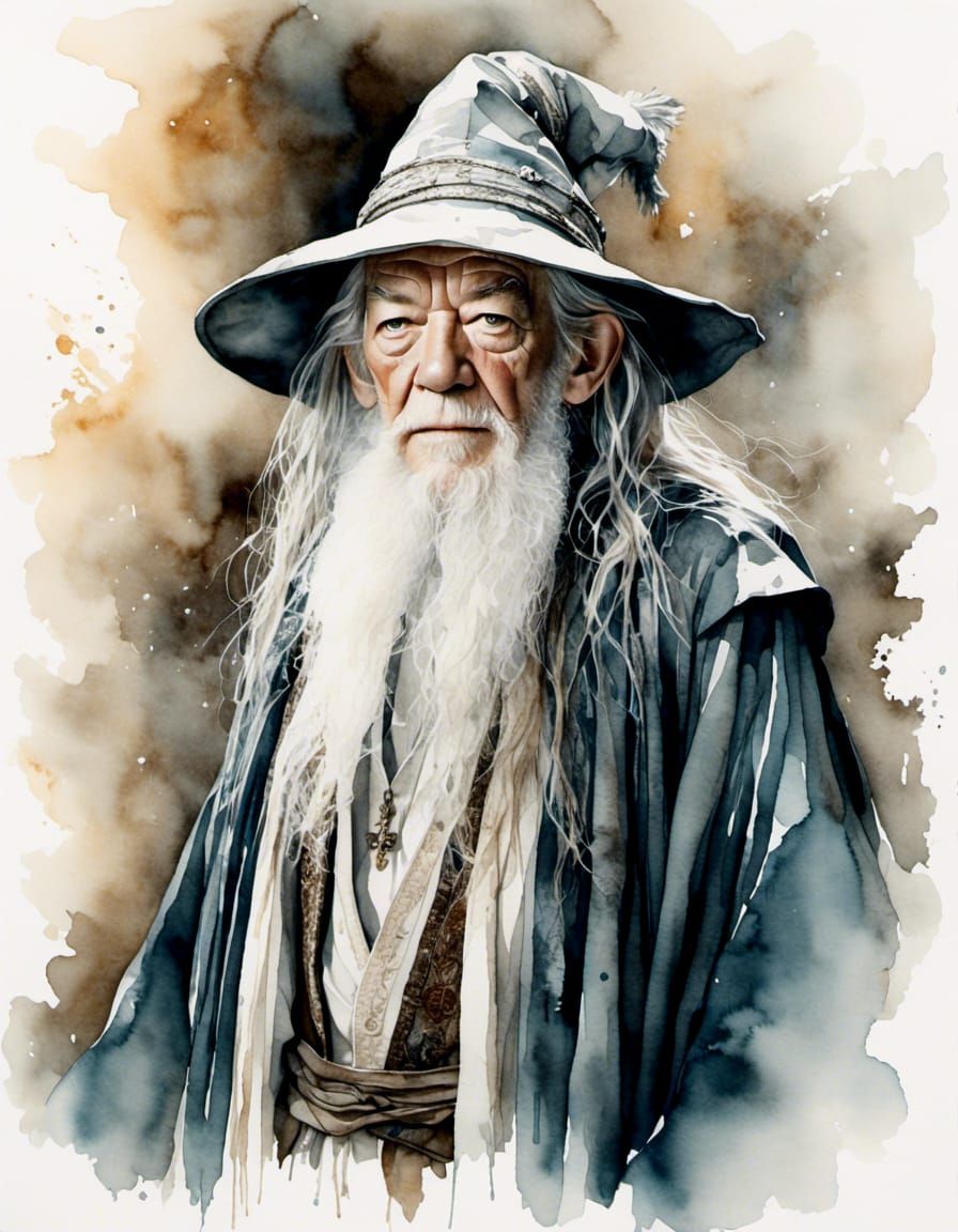 Sir Ian McKellen as Gandalf