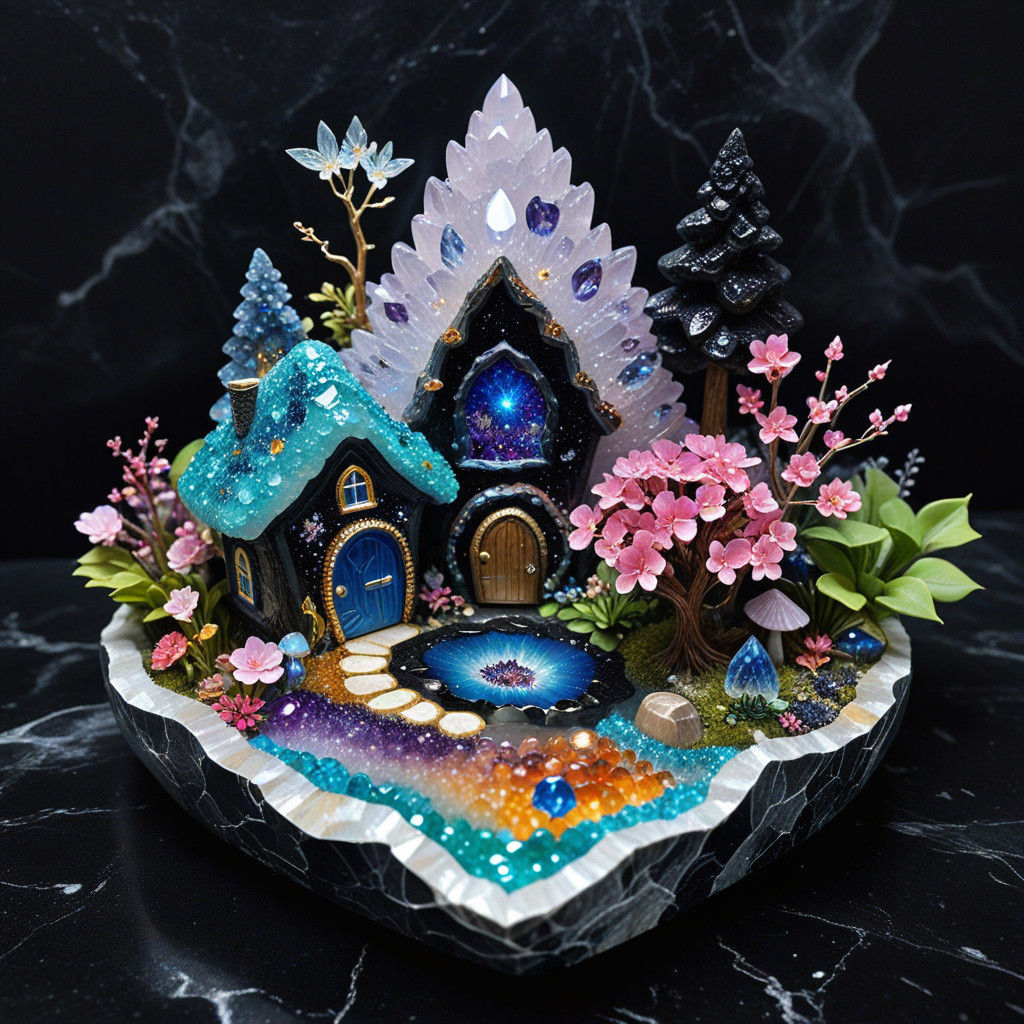 Enchanted Gemstone Realm Unveiled