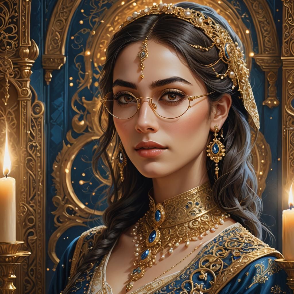 Young Countess Portrait in High Fantasy Style