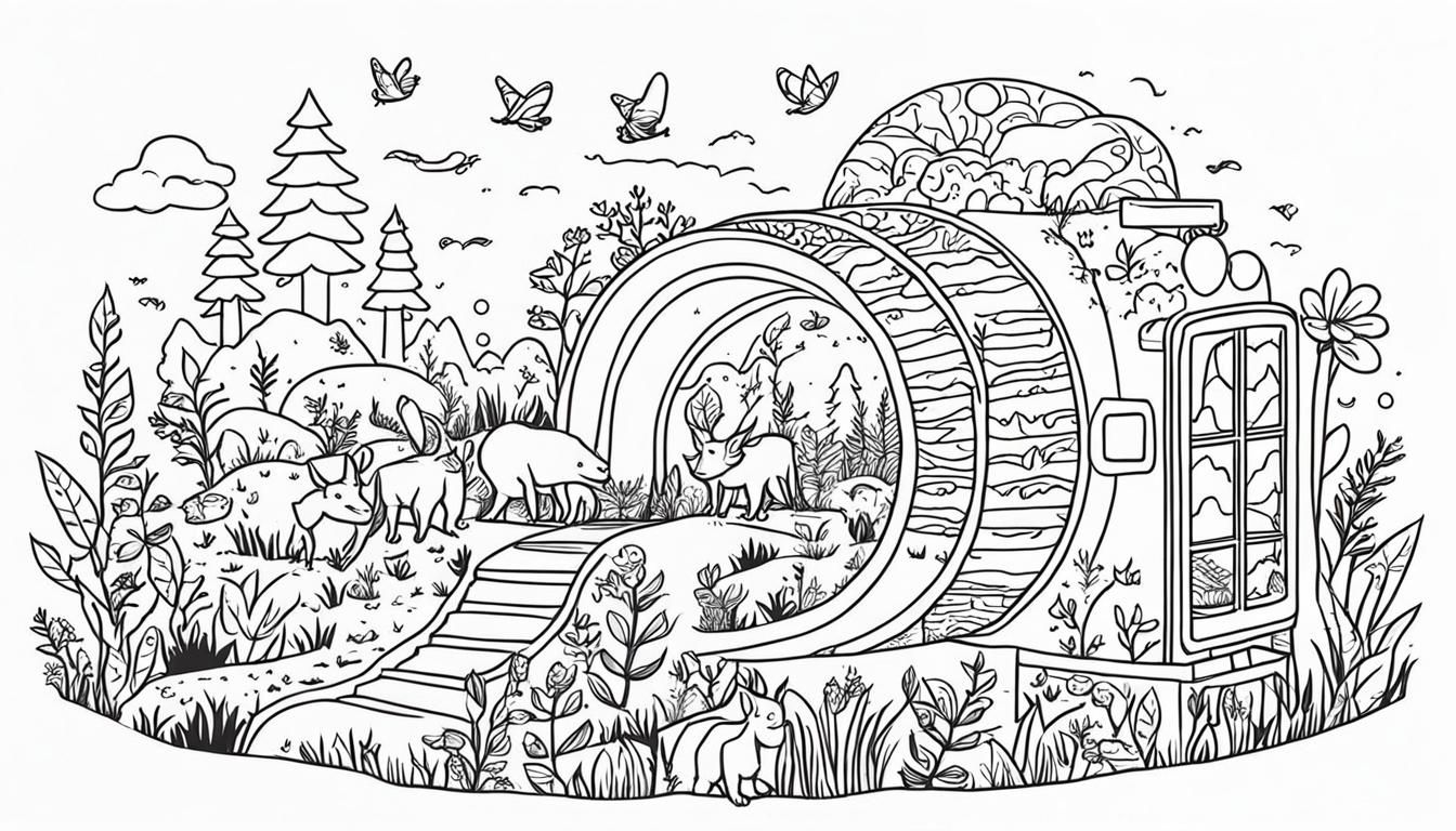 Colorful Animals Generated by AI