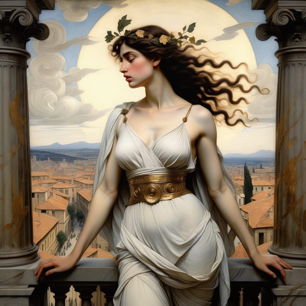 Majestic Helen of Troy Defies Fate and the Gods in Ancient G...