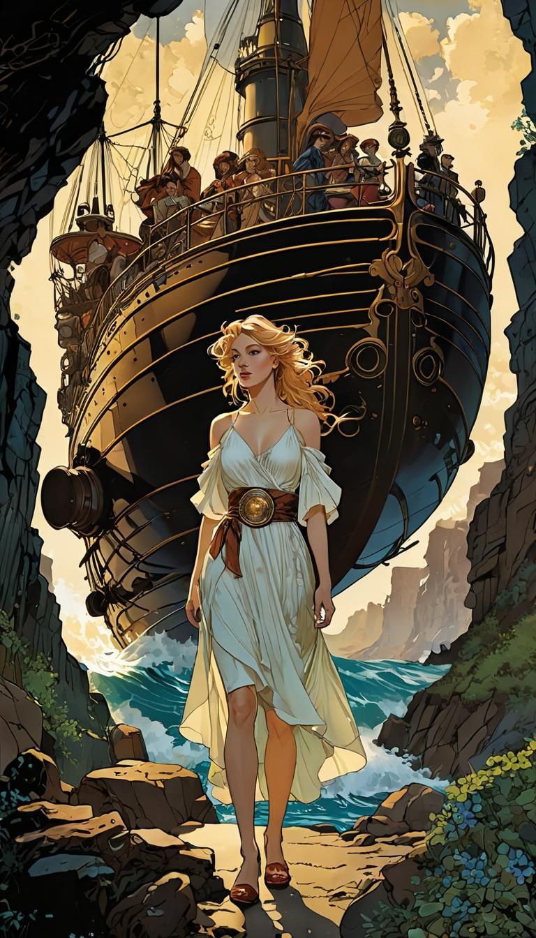 Zoe Herriot Trapped in Runaway Time Machine