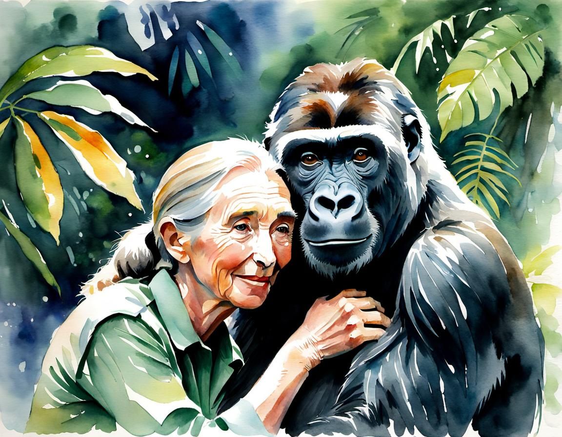 Jane Goodall Inspires Love and Understanding for Animals