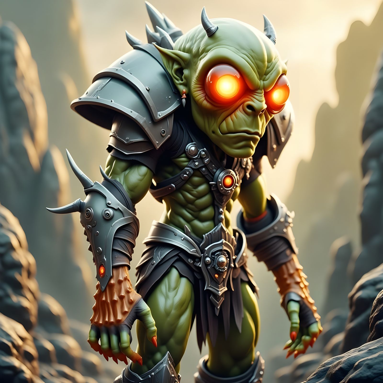 Kravax the Cyborg-orc on Kravell