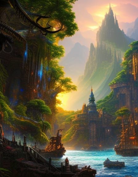 Gunboats approached the river shrines